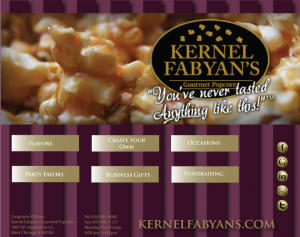 Kernal Fabyan's Facebook welcome page