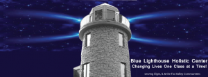 Blue Lighthouse timeline cover