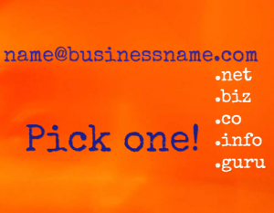 Pick a domain name