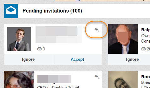 LinkedIn reply don't accept 1